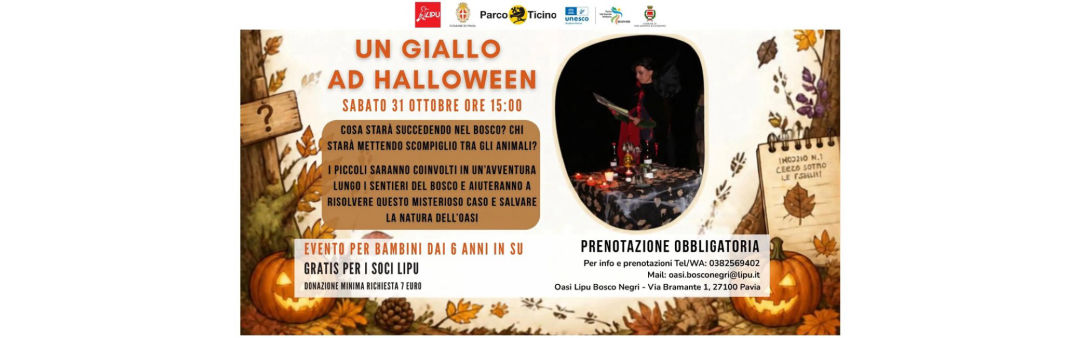 🕵️ Un giallo ad Halloween