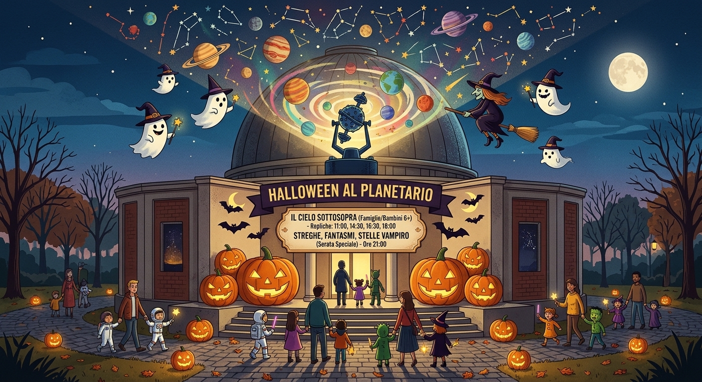 Notte di Halloween al Planetario